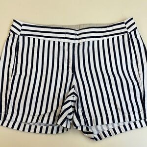 J CREW STRIPED SHORTS